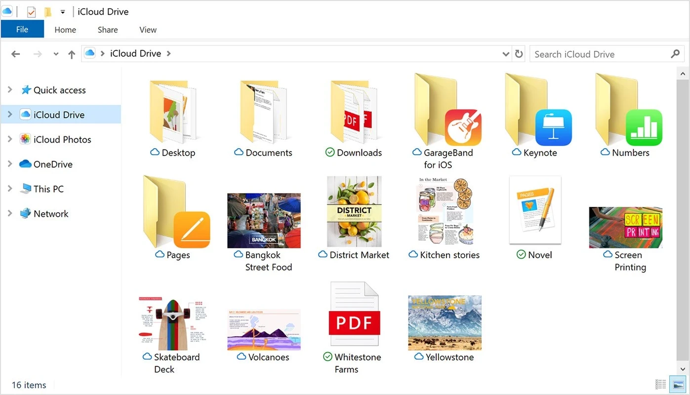 iCloud — Screenshot 2