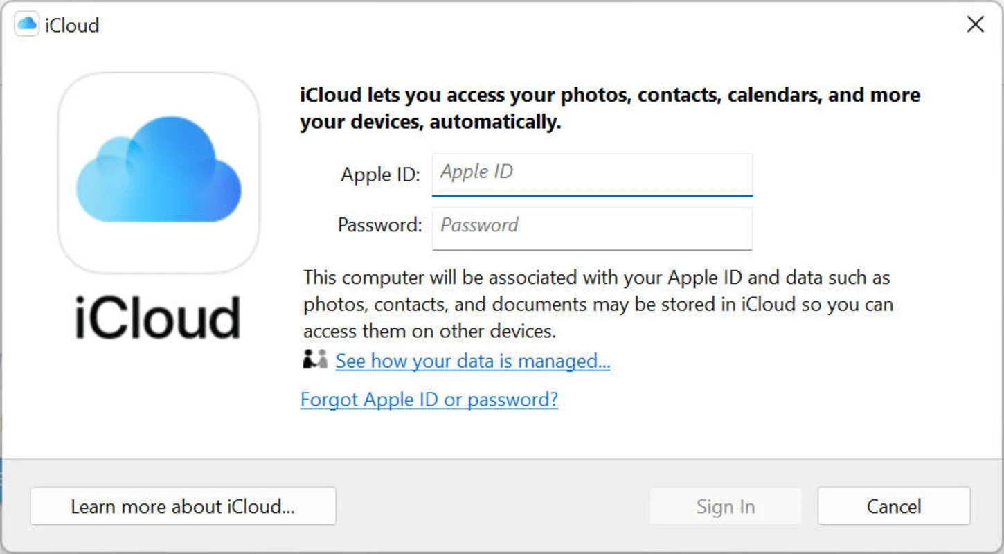iCloud — Screenshot 3